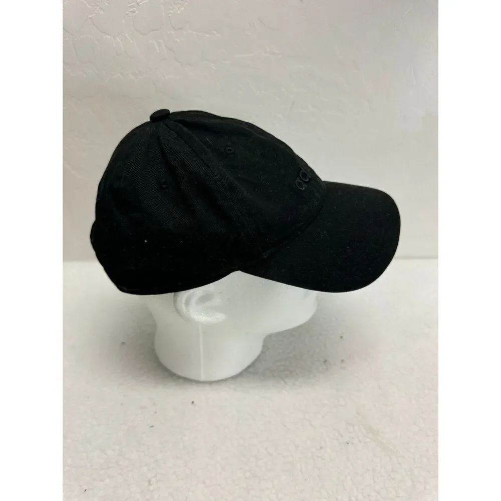 Adidas‎ Black Baseball Cap Adjustable Logo Unisex Cotton Hat